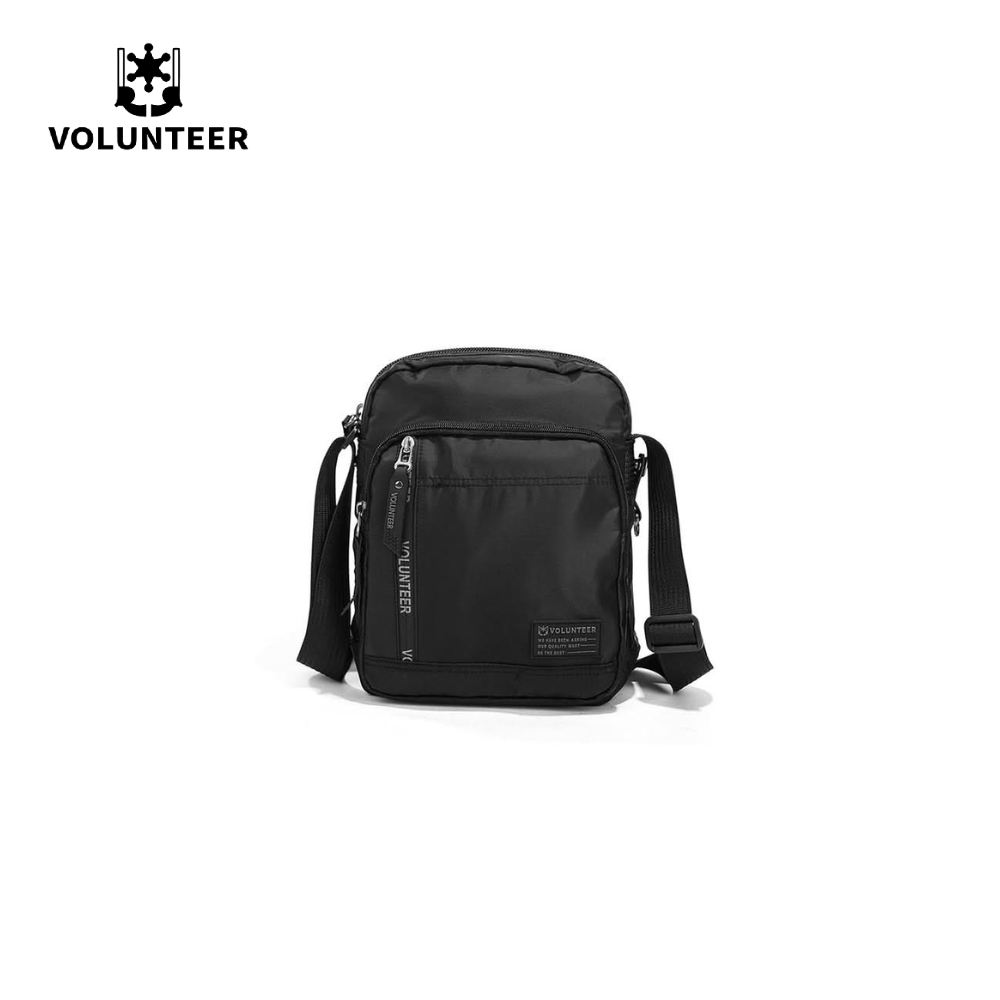 Volunteer Men’s Oxford Cloth Messenger Bag – Casual Canvas Crossbody Shoulder Bag