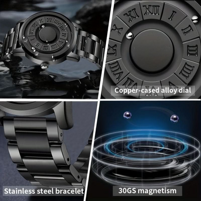Magnetic Bead Rotating Men's Watch