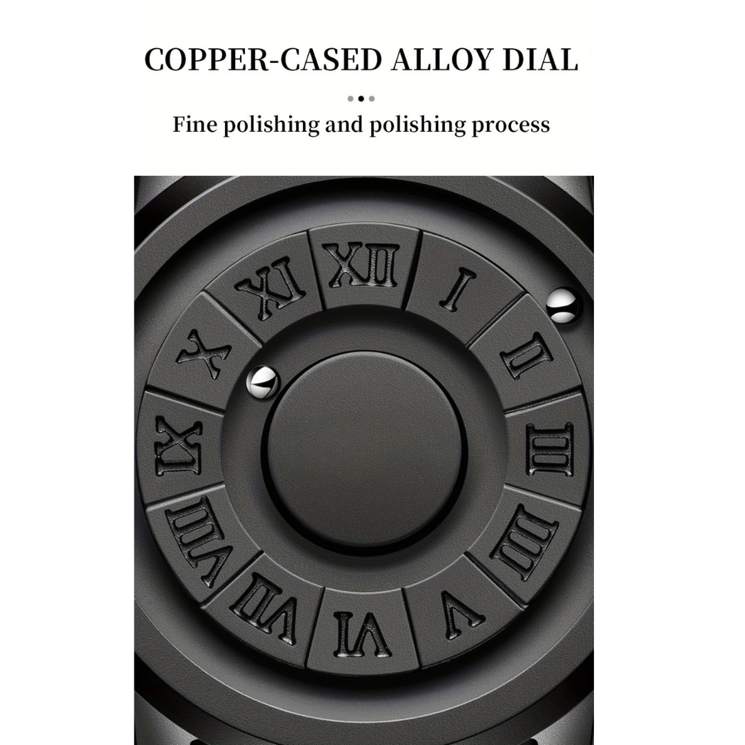 Magnetic Bead Rotating Men's Watch