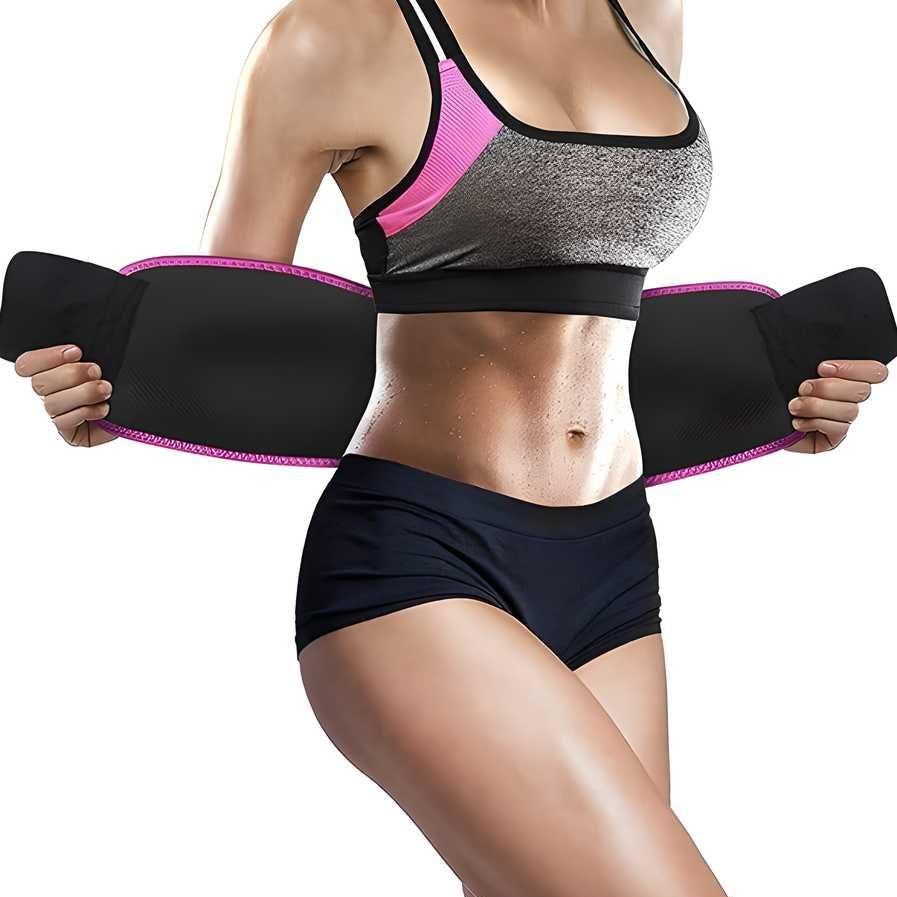 Adjustable Waist Trimmer Sweat Belt