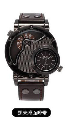 Oulm Brand Watch Manufacturers / Fashion Trendy Men's Watches Wholesale / Two Time Personalized Sports Table 9591