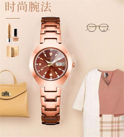 Luxury Rhinestone Quartz Watch