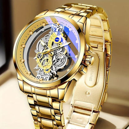 TPW Elegant Men's Quartz Watch – Durable Steel Strap
