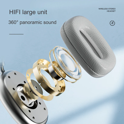 P9 Pro Max Wireless Bluetooth Headset - Heavy Bass